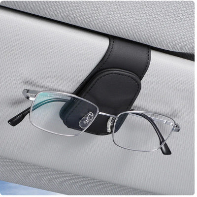 Keep your sunglasses handy with our Creative Automotive Sun Louver Clip. This stylish holder easily clips onto your car's sun visor for convenient and storage.