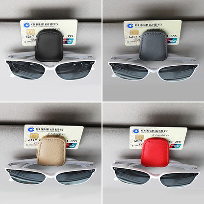 Keep your sunglasses handy with our Creative Automotive Sun Louver Clip. This stylish holder easily clips onto your car's sun visor for convenient and storage.