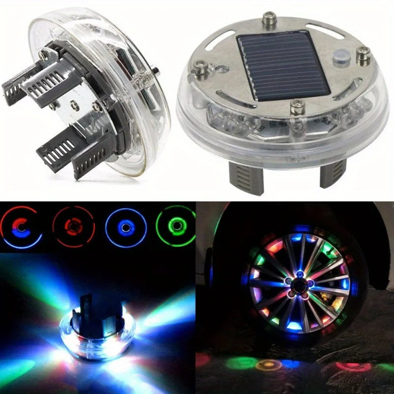 LED Car Wheel Auto Solar Energy