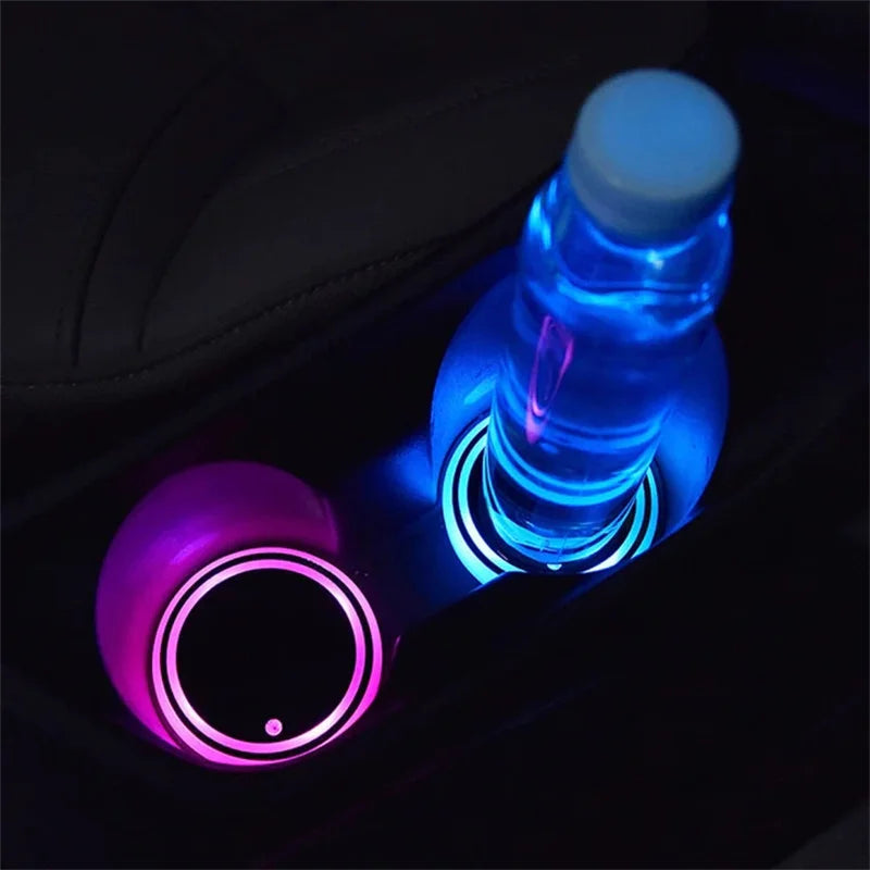 Colorful Enhanced Coaster for Car Cup Holder Universal